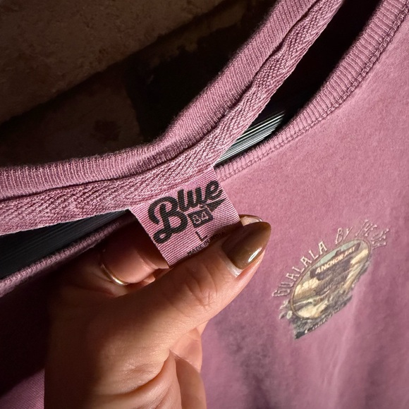 Vintage Gualala By The Sea California Graphic Mauve Men’s T-Shirt - Picture 4 of 10